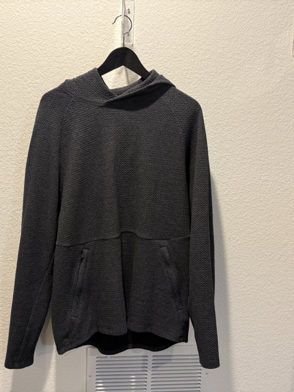Lululemon Men's Waffle Hoodie Grey - Large